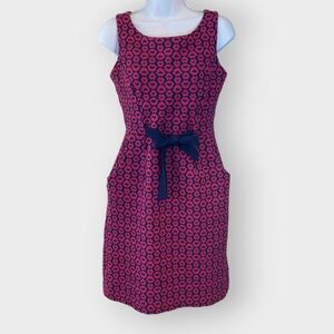 Lilly Pulitzer Don't Give Me Lip Dress | Small | Pink Blue | Sleeveless